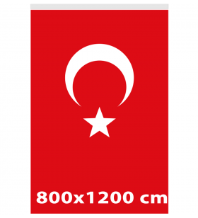 800x1200 - TÜRK GÖNDER BAYRAĞI - ( BAY-80011 )
